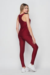 Active Textured Butt Lift Leggings Set