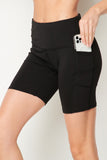 Structured Pocket Body Contour Biker Short