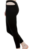 High-Waist Cut-Out Waist Sides Active Yoga Pants Leggings