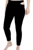 High-Waist Cut-Out Waist Sides Active Yoga Pants Leggings