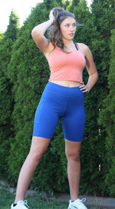 HQ Active Women's High Waist 3 Pockets Short