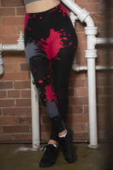 Tie Dye design High Waisted Women's Leggings