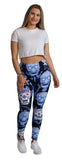 Tie Dye design High Waisted Women's Leggings