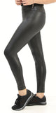Black Leather Leggings