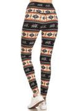 Tie Dye Design High Waisted Women's Leggings