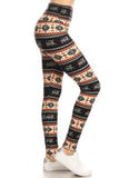 Tie Dye Design High Waisted Women's Leggings