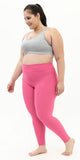 Buttery-Soft High-Waist Fuschia Leggings