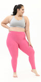 Buttery-Soft High-Waist Fuschia Leggings