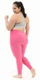 Buttery-Soft High-Waist Fuschia Leggings