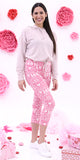 High-Waist Buttery-Soft Valentine’s Day Love Capri Leggings