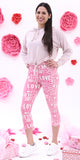 High-Waist Buttery-Soft Valentine’s Day Love Capri Leggings