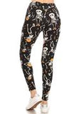 Tie Dye Design High Waisted Women's Leggings